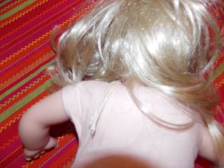 AG 2 Bitty Baby - Dark hair eyes - Blonde hair blue eyes - blanket - treats plates robe 3