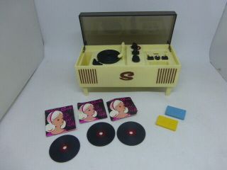 Vintage 1978 Sindy Music Center Stereo Transistor Am Radio Marx Toys Non