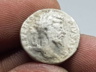 Ancient Uncertain Roman Silver Denarius Coin Rare 2,  2 Gr 16 Mm