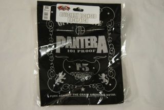 Pantera 101 Proof Logo Back Patch Official Vulgar Display Of Power Dimebag