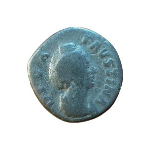 Faustina I Limes Denarius.  Rome,  Ad 138 - 141
