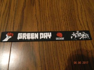 - Green Day " American Idiot " Rubber Wristband Bracelet