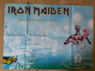 Iron Maiden/sodom/gojira Double Sided Folding Poster