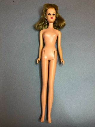 1966 Blonde Straight Leg Francie Doll Mod Vintage Barbie Friend.