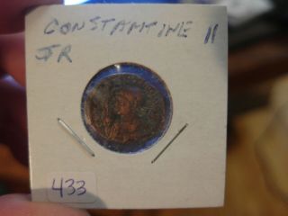 Constantine Ii Jr.  Constantine The Great Son Ancient Roman Coin Altar