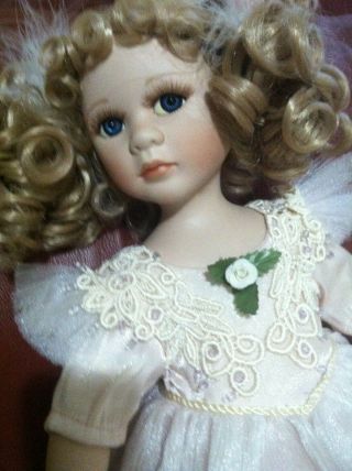 Vintage Delton Product Corp Fine Collectables Porcelain Ballerina Doll