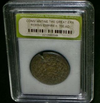 Inb Slabbed Constantine The Great Era Roman Empire Coin C.  330d Rare Coins