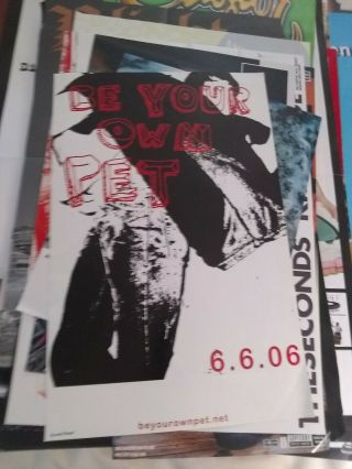 Be Your Own Pet Vintage Promo Poster