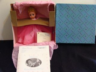 8 " Madame Alexander Doll “ Cinderella “ No.  13400 Adorable Pink Gown