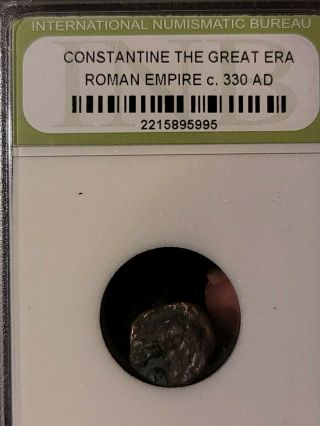 Rare Old Ancient Antique Constantine The Great Roman Empire Era Coin 330 Ad