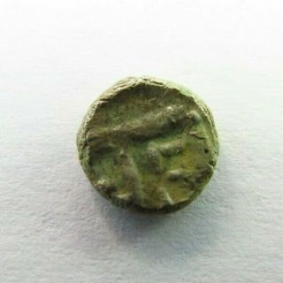 Ancient Greek Delphi Phokis Silver Obol Circa 500 Bc (435)