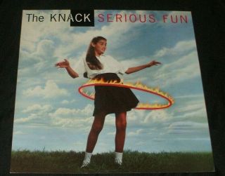 The Knack Serious Fun In Store Promo Poster Flat 1991
