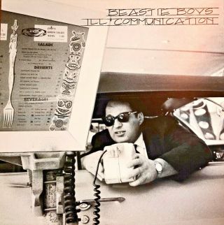 Beastie Boys Ill Communication 12 " X12 " Promo Album Flat (double - Sided Poster)