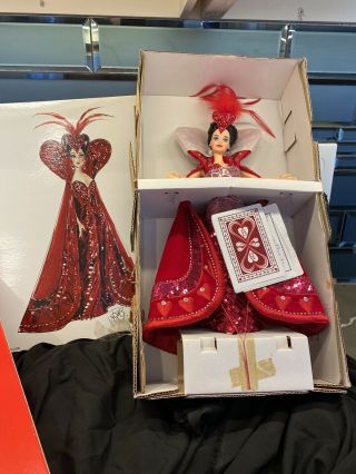 Bob Mackie Queen Of Hearts 1994 Barbie Doll Nrfb With Shipper