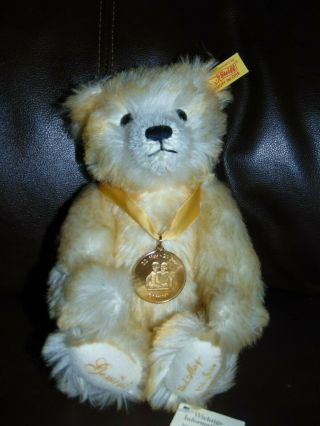 Steiff Mohair Bear Plush - Gemini From Zodiac Series 654893 Danbury