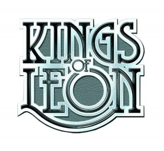 Kings Of Leon Scroll Band Logo Official Metal Pin Badge One Size
