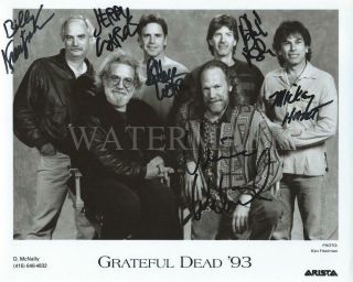 Reprint - Grateful Dead Jerry Garcia Signed 8 X 10 Glossy Photo Poster Rp