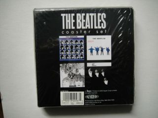 The Beatles 4 Piece Coaster Set Issued In 2005