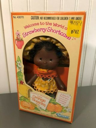 Vintage Strawberry Shortcake - 1980 Orange Blossom Doll Near