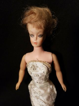 Vintage 1960 ' s Miss Babette Honey Blonde Doll Barbie Clone/Type EG EEGEE Updo 2
