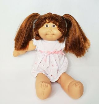 Vintage Cabbage Patch Kids Doll Red Corn Silk Hair 1983