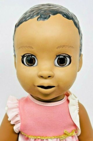 Luvabella Hispanic Latina Baby Doll Interactive Real Expressions Movement