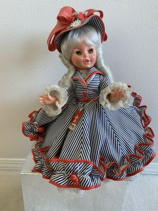 Vintage Furga Doll 15 " Made In Italy