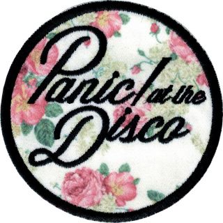 Patch - Panic At The Disco Floral Flowers Emo Pop Punk Music Band Iron On 89115