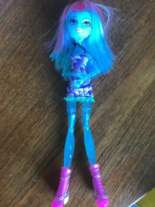Monster High Create A Monster Blob Blue Ice Girl Doll Cam Wig Hair