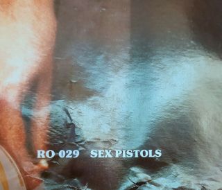 Sex Pistols Vintage Poster W/Sid Vicious RARE 1985 Johnny Rotten 2