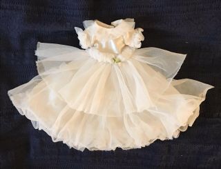 Vintage 8” Betsy Mccall Wedding - Bride Dress (1958) Htf