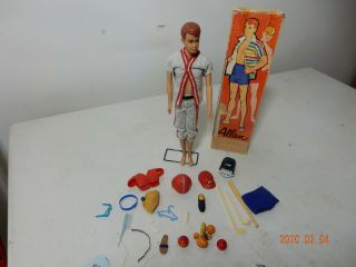 1960 Vintage Allan Barbie Doll Loaded With Apparels And Clothing