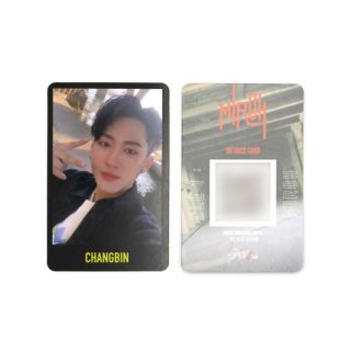 [stray Kids] Cle1 : Miroh / Official Photocard / Black Border - Changbin