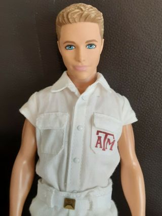 Texas A&m Yell Leader - Ken Barbie Doll