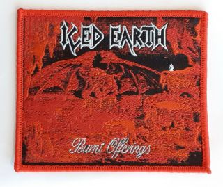 Iced Earth - Burnt Offerings Woven Patch