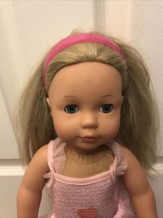 GOTZ doll/Pottery Barn Kids/Blonde Hair Blue Eyes.  18 