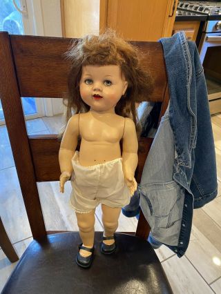 Vintage Saucy Walker Doll - - Needs Clothes -