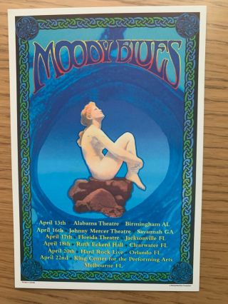 Moody Blues - U.  S.  Tour Handbill - Masse