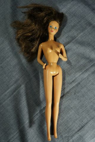 Vintage Barbie Doll Superstar Era 1987 Nurse Whitney Steffie Face Nude Play Ooak