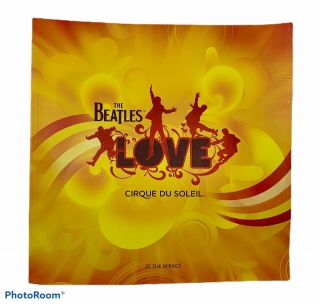 The Beatles Love Cirque Du Soleil Souvenir Program Book 1st Ed Las Vegas Mirage