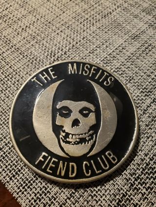 Misfits Fiend Club Belt Buckle