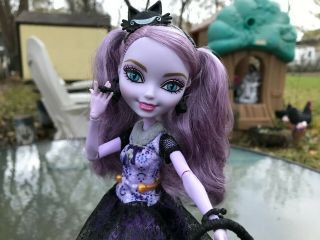 Ever After High Doll Kitty Cheshire Cat First Edition Alice In Wonderland