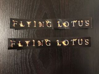 Flying Lotus Flamangra Promo Stickers