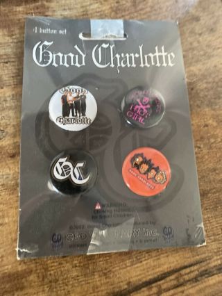 Good Charlotte - Hot Topic Pin Set