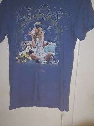 Taylor Swift 2009 Fearless Concert Tour Double Sided T - Shirt Adult Small