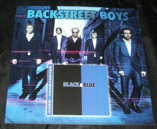 Backstreet Boys Black & Blue In Store Promo Poster Flat 2000 Cd Album Release