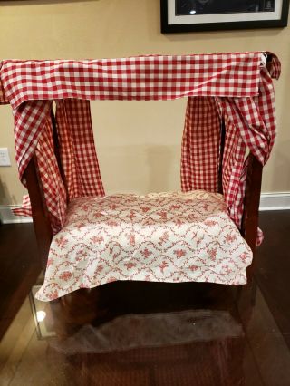 Pleasant Company American Girl Doll Felicity Four Post Canopy Bed