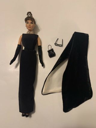 Audrey Hepburn Breakfast At Tiffany’s Barbie Doll Holly Golightly 1998