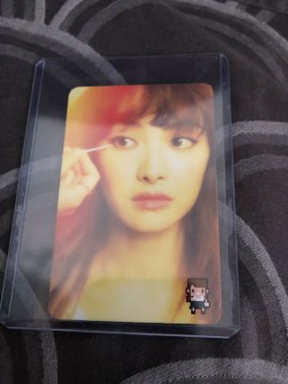 F (x) Victoria 2nd Album Pink Tape Photo Card