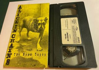 Alice In Chains The Nona Tapes Vhs Video Grunge Alternative Rock